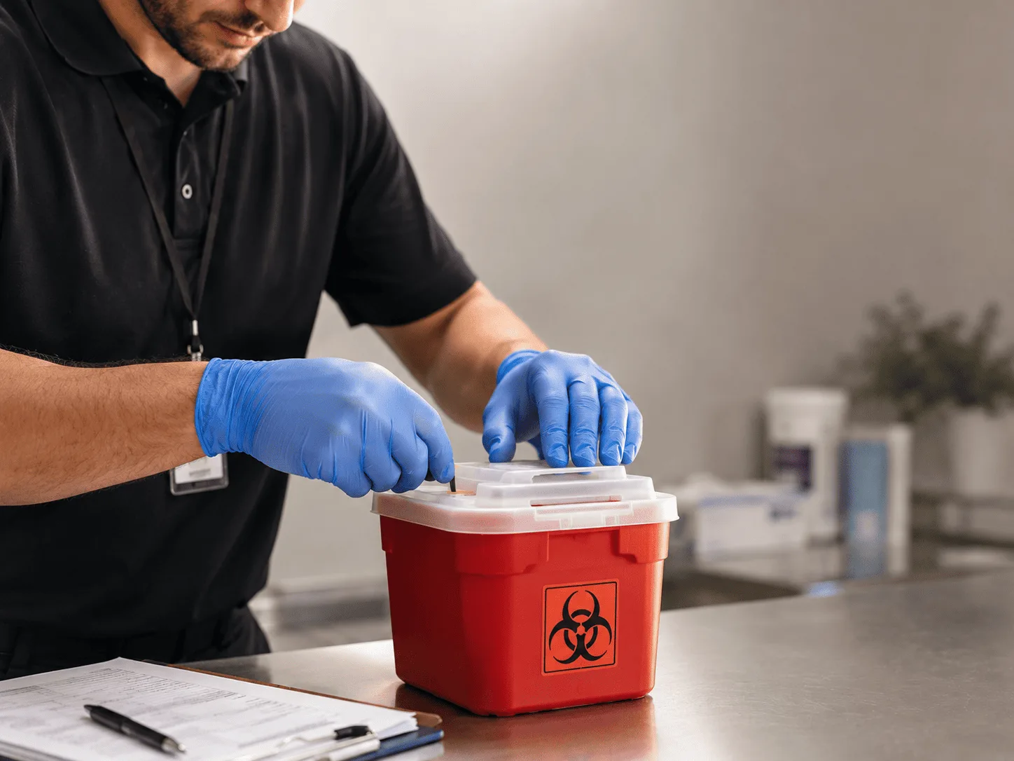 Why choose Sharps Waste Disposal in Courtenay, ND